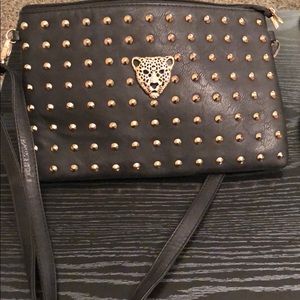 Leopard Large clutch bag